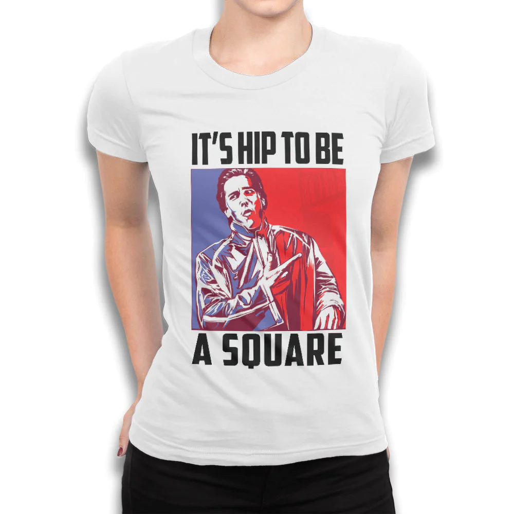 American Psycho It's Hip To Be Square T-Shirt American Psycho It's Hip To Be Square T-Shirt