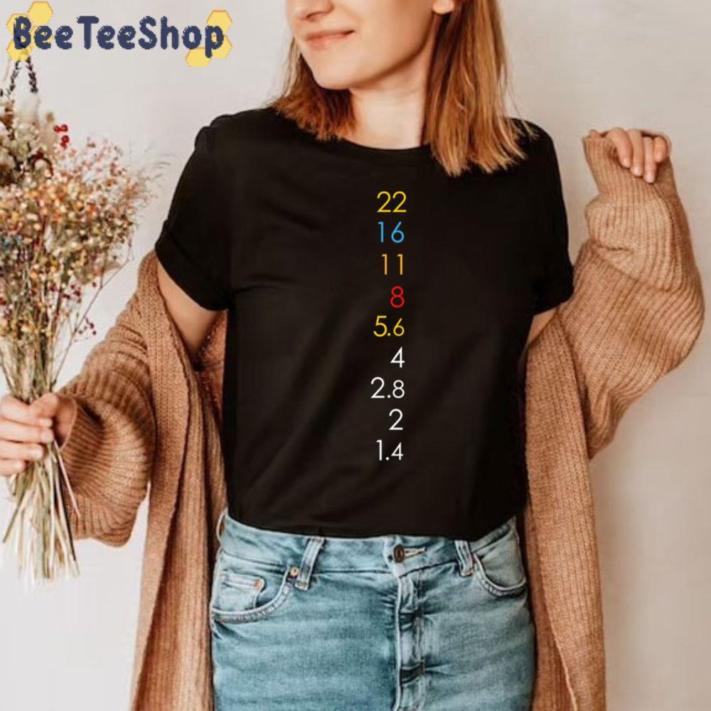 Aperture Values Lover Teacher Unisex T-Shirt Aperture Values Lover Teacher Unisex T-Shirt