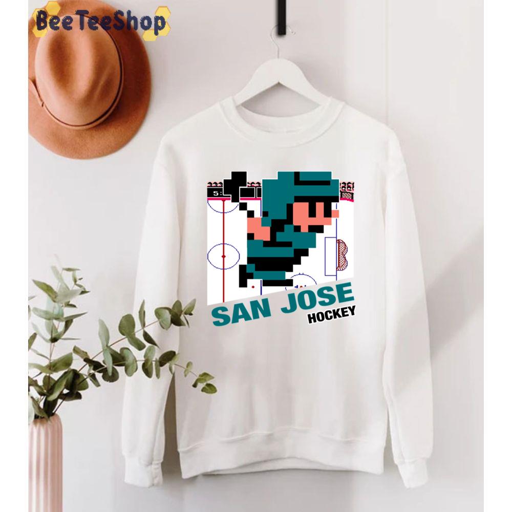 Art 8bit Design San Jose Hockey Unisex T-Shirt Art 8bit Design San Jose Hockey Unisex T-Shirt