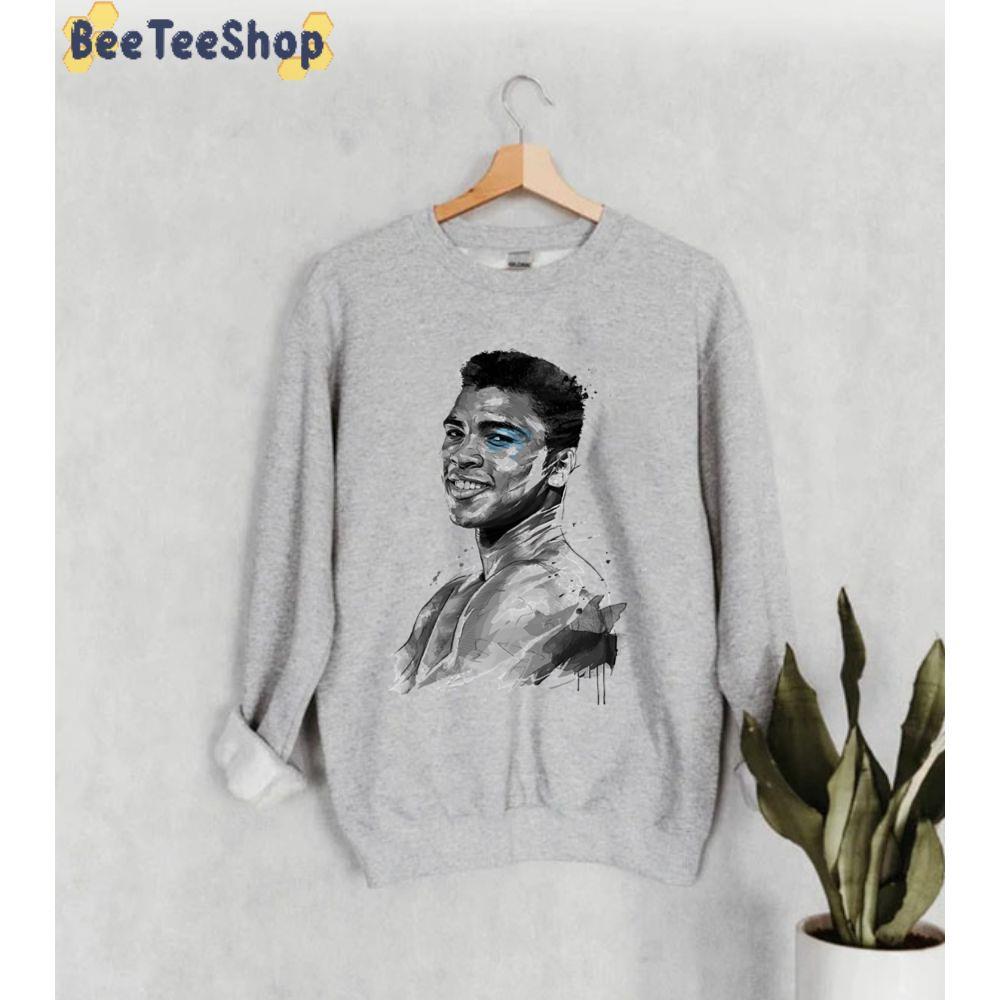 Art Ali Watercolor Boxing Unisex Sweatshirt Art Ali Watercolor Boxing Unisex Sweatshirt