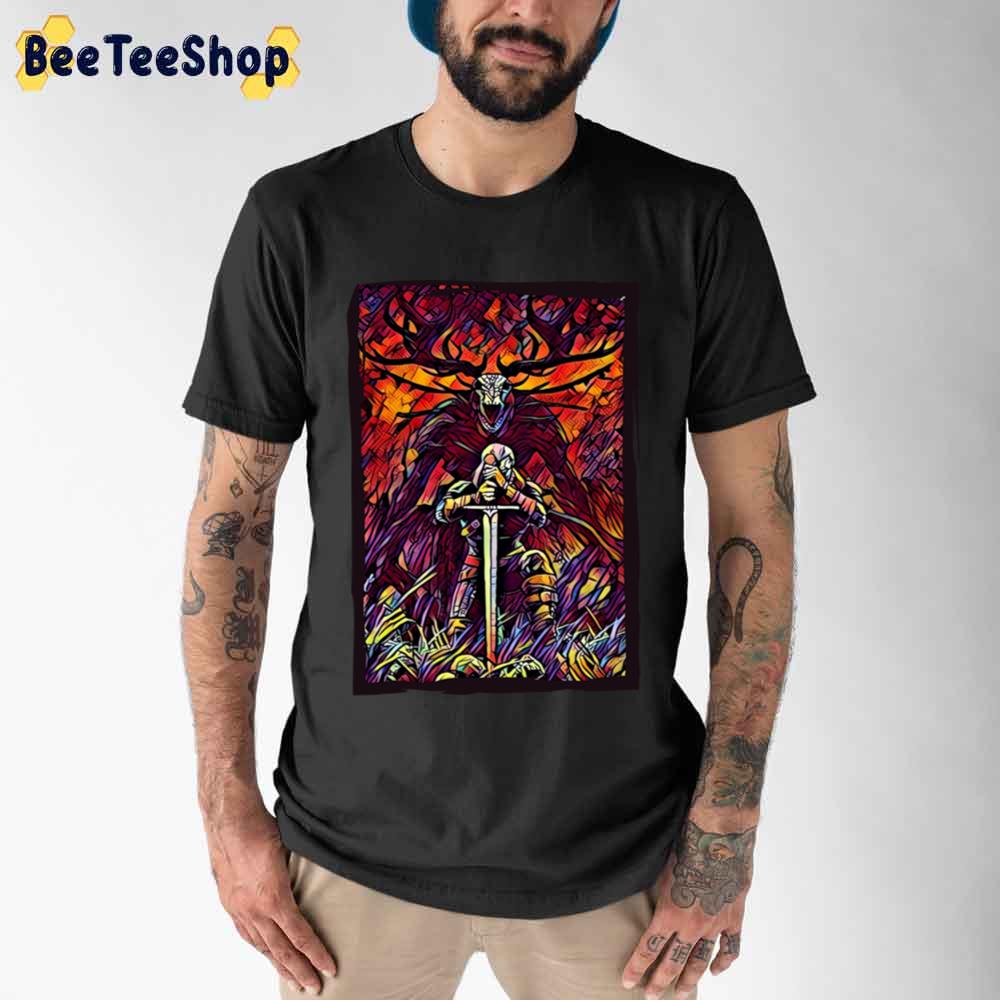 Art Be Fierce Be Fearless Ii Fantasy The Witcher Unisex T-Shirt Art Be Fierce Be Fearless Ii Fantasy The Witcher Unisex T-Shirt