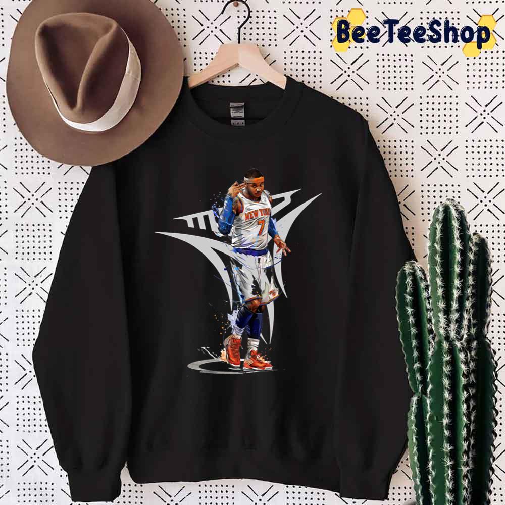Art Carmelo Anthony City Thunder Basketball Sport Unisex T-Shirt Art Carmelo Anthony City Thunder Basketball Sport Unisex T-Shirt
