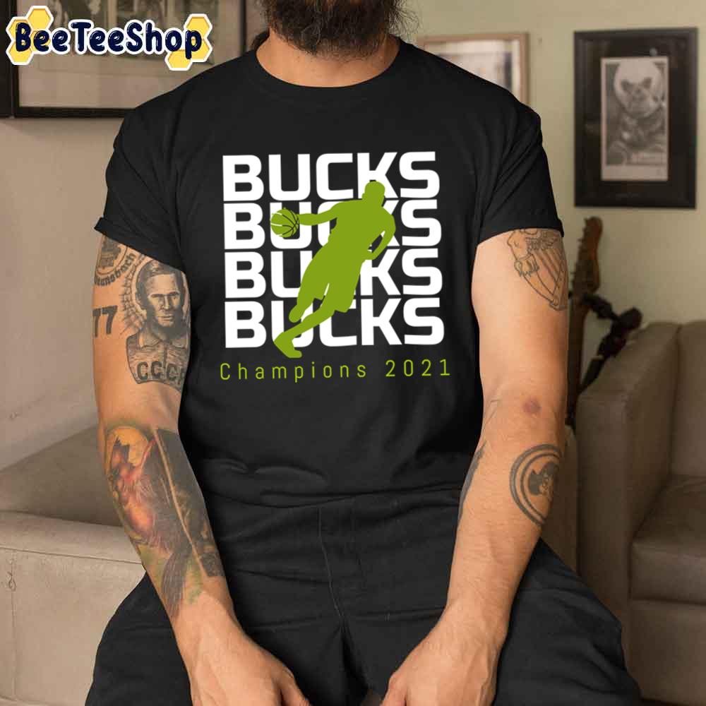 Art Championship 2021 Milwaukee Bucks Basketball Unisex T-Shirt Art Championship 2021 Milwaukee Bucks Basketball Unisex T-Shirt