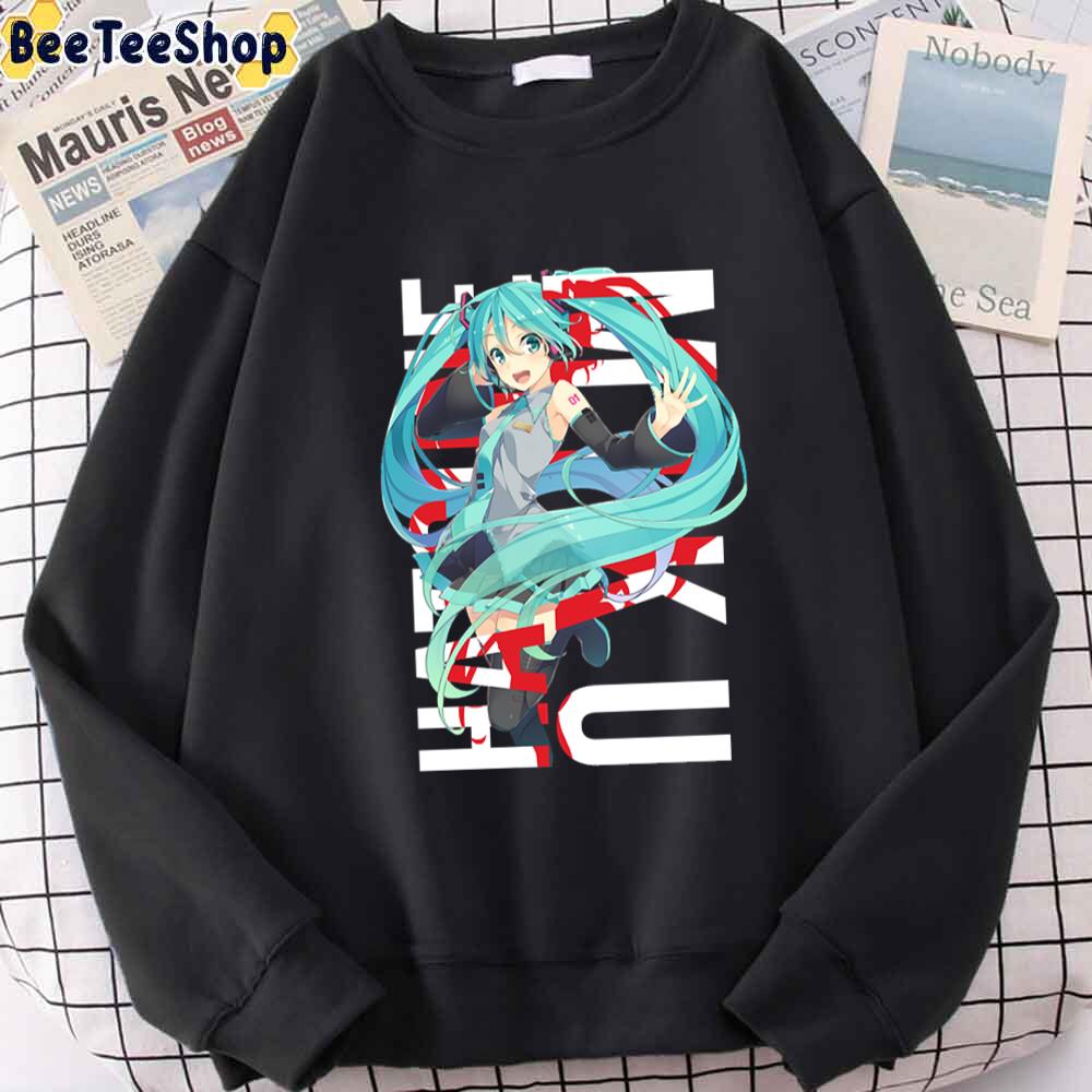 Art Hatsune Miku Unisex Sweatshirt Art Hatsune Miku Unisex Sweatshirt