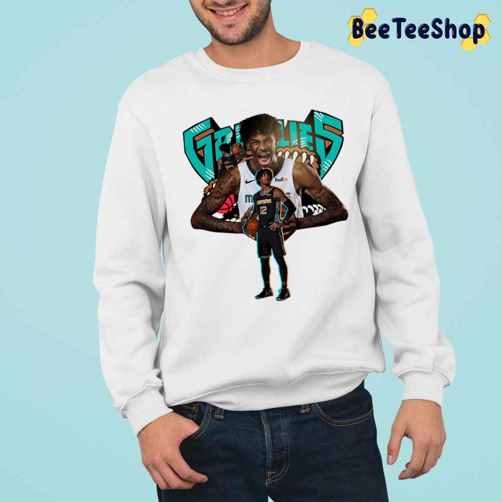 Art Ja Morant 12 Basketball Unisex T-Shirt Art Ja Morant 12 Basketball Unisex T-Shirt