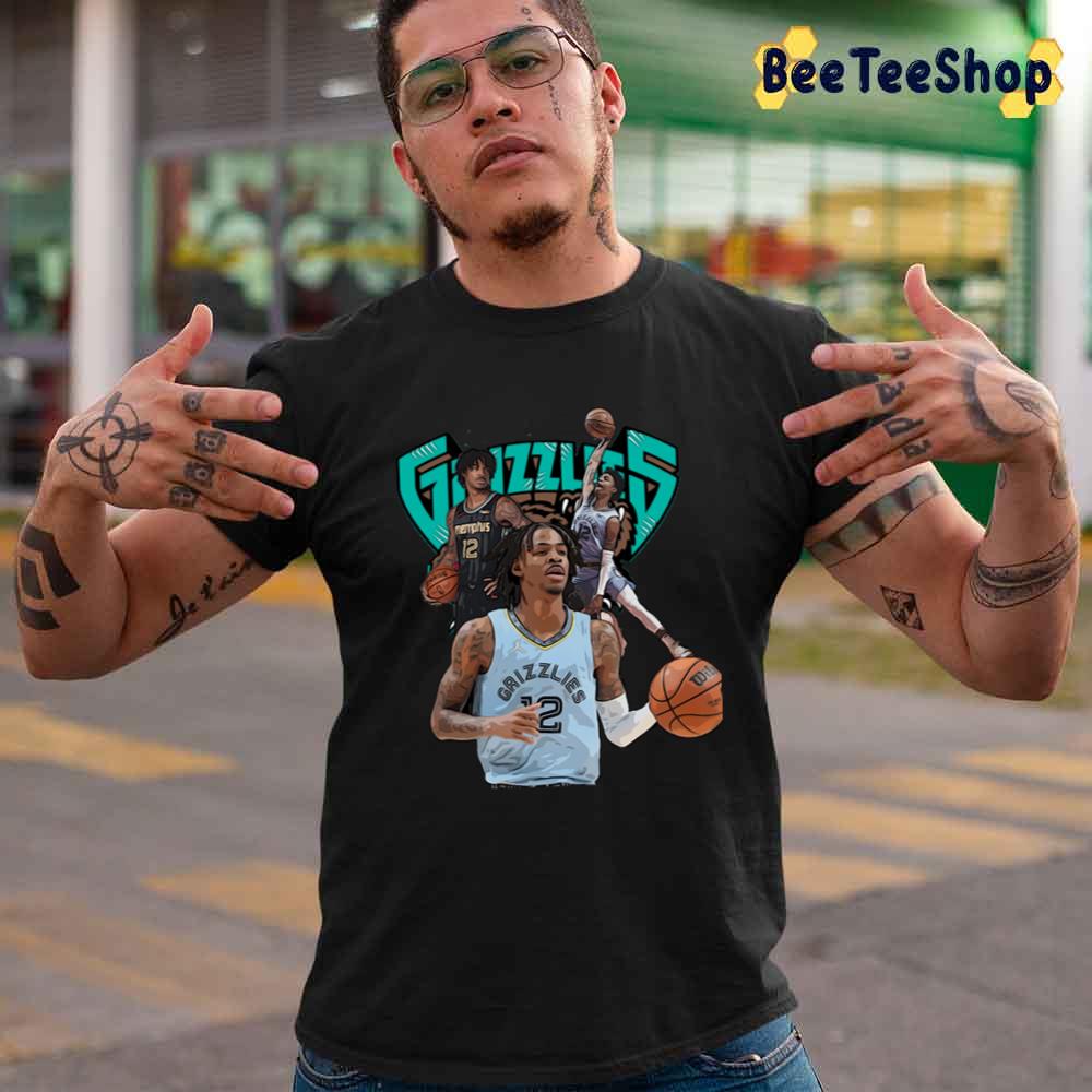 Art Ja Morant Of The Memphis Grizzlies Unisex T-Shirt Art Ja Morant Of The Memphis Grizzlies Unisex T-Shirt
