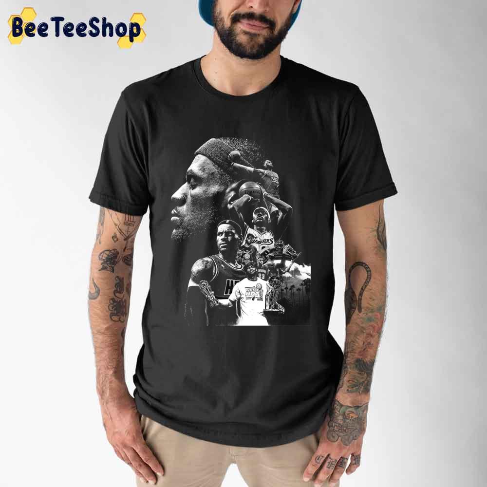 Art Lebron James 4 Times Champions Basketball Sport Unisex T-Shirt Art Lebron James 4 Times Champions Basketball Sport Unisex T-Shirt