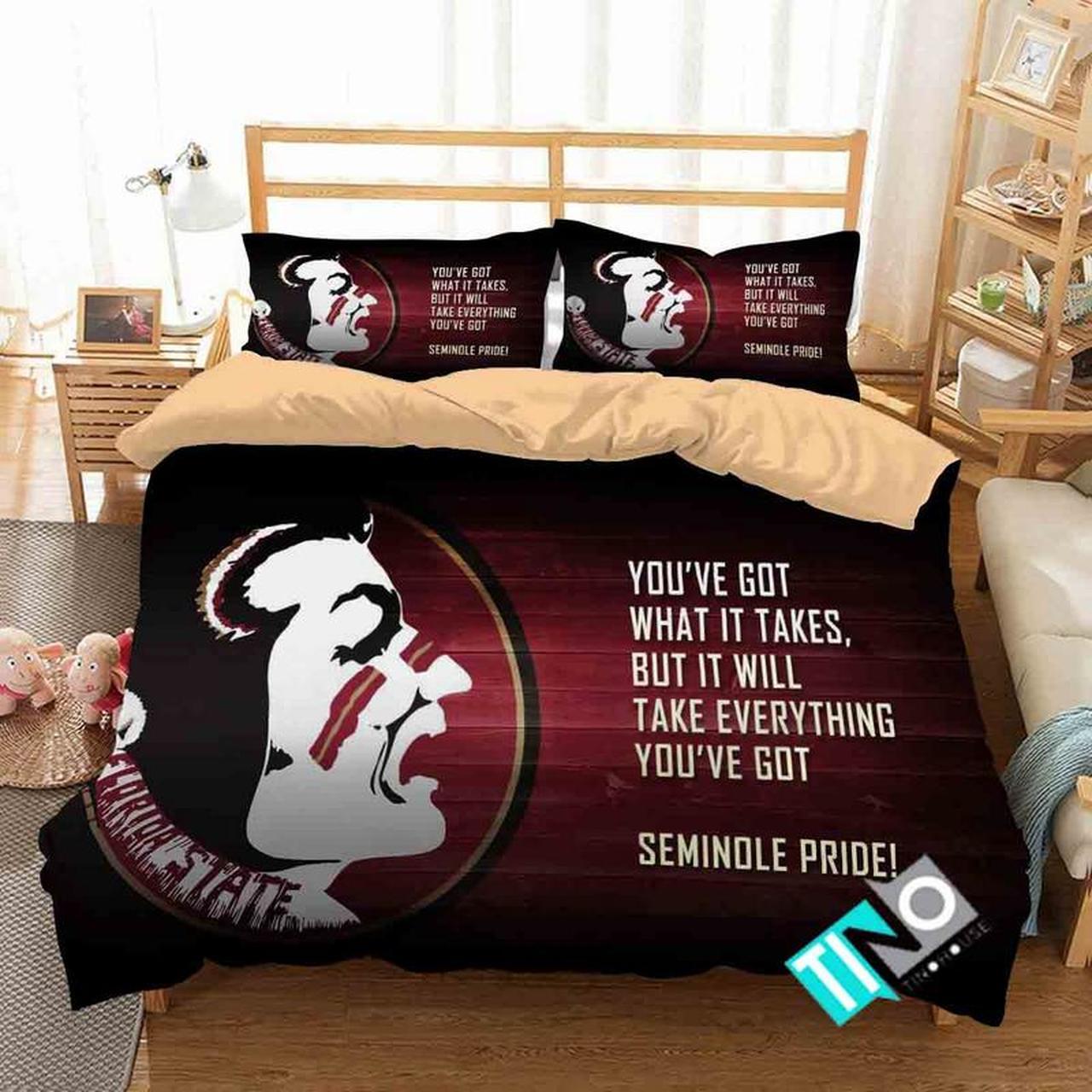 Art NCAA Florida State Seminoles Logo Bedding Sets Art NCAA Florida State Seminoles Logo Bedding Sets