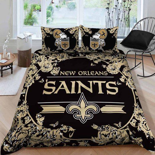 Art New Orleans Saints Bedding Set Art New Orleans Saints Bedding Set
