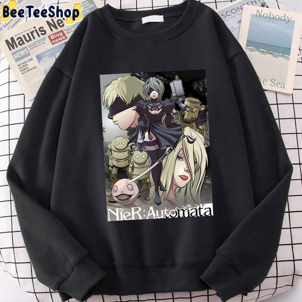 Art Scene Nier Automata Unisex T-Shirt Art Scene Nier Automata Unisex T-Shirt