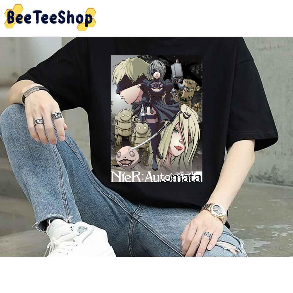 Art Scene Nier Automata Unisex T-Shirt Art Scene Nier Automata Unisex T-Shirt