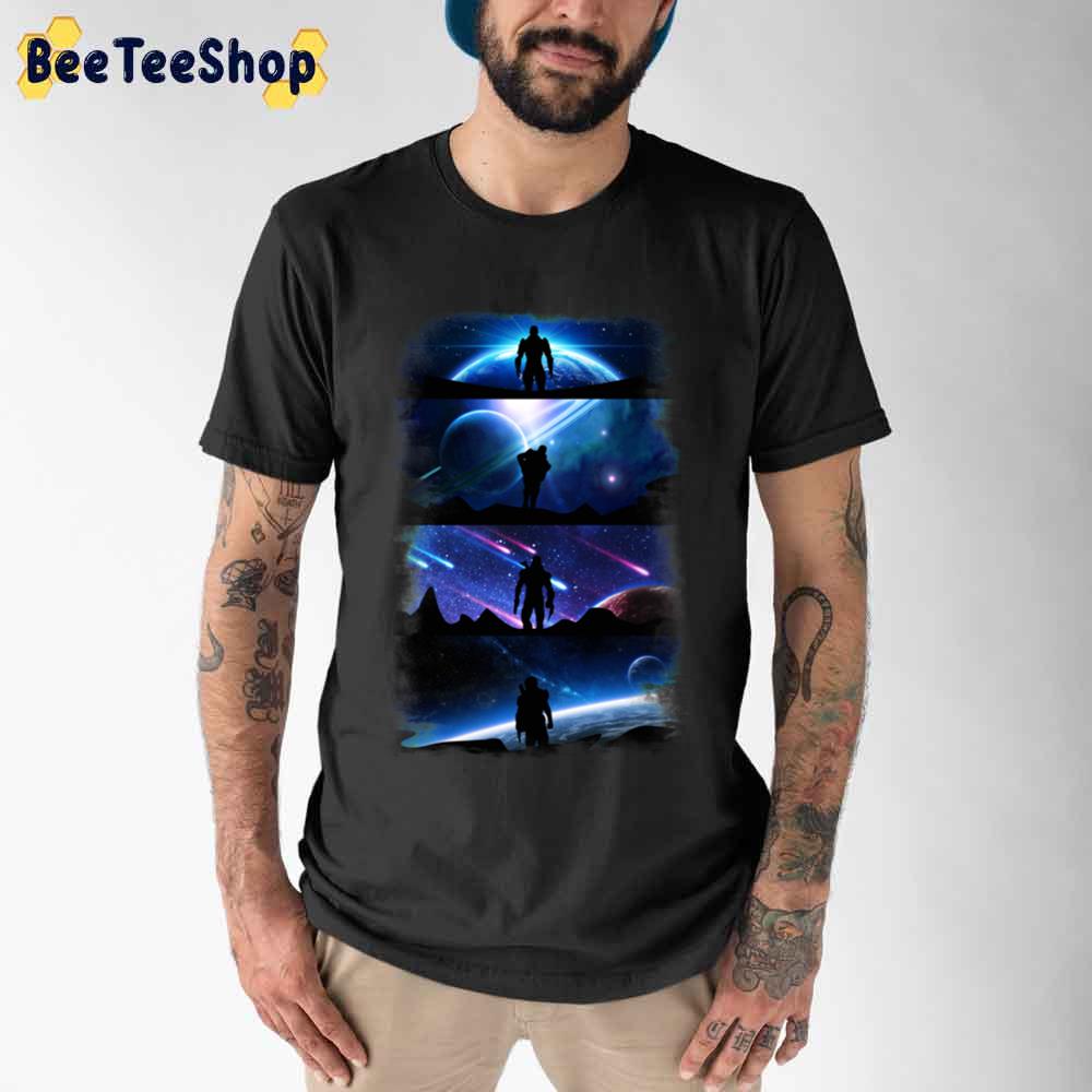 Art Sky Darksiders Game Unisex T-Shirt Art Sky Darksiders Game Unisex T-Shirt