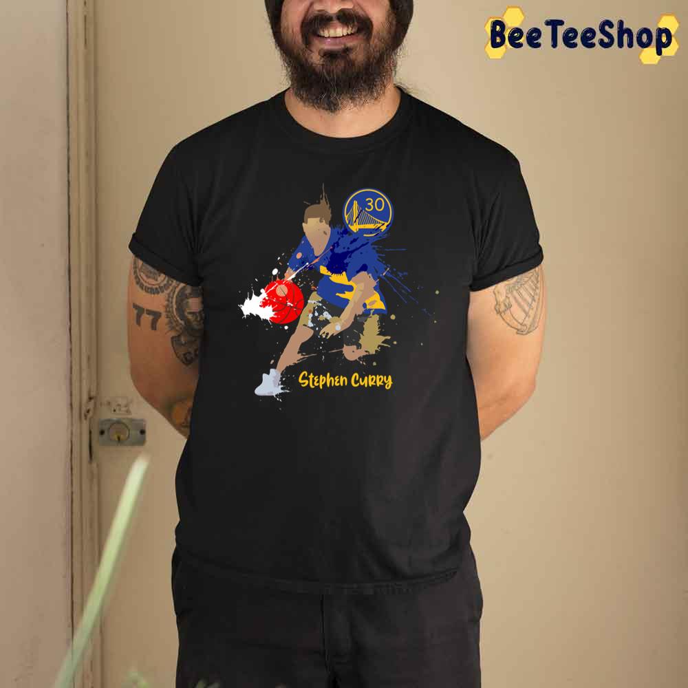 Art Stephen Curry Golden State Warriors Basketball Unisex T-Shirt Art Stephen Curry Golden State Warriors Basketball Unisex T-Shirt