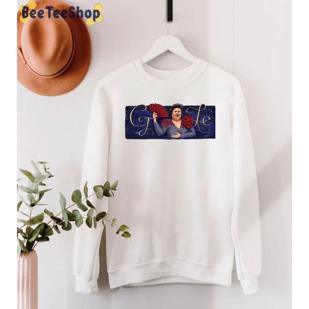 Art Style Montserrat Caballé Unisex T-Shirt Art Style Montserrat Caballé Unisex T-Shirt