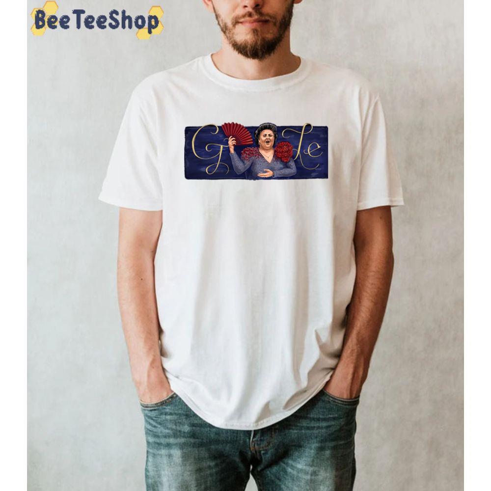Art Style Montserrat Caballé Unisex T-Shirt Art Style Montserrat Caballé Unisex T-Shirt