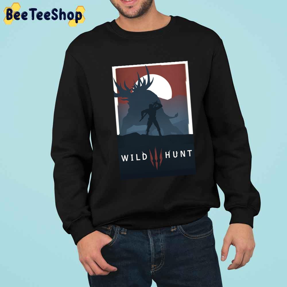 Art Wild Hunt The Witcher Unisex T-Shirt Art Wild Hunt The Witcher Unisex T-Shirt