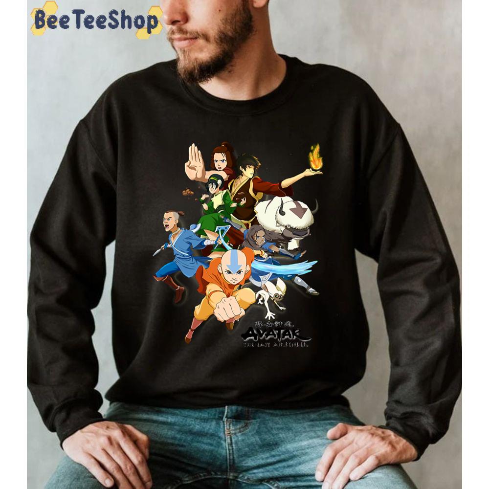 Avatar The Last Airbender The Gaang unisex Sweatshirt Avatar The Last Airbender The Gaang unisex Sweatshirt