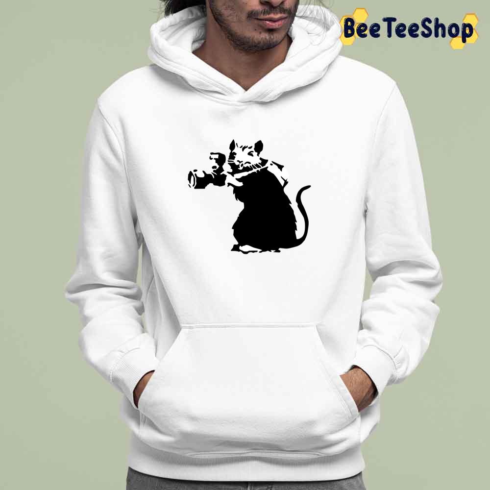 Banksy Rat Photographer Unisex T-Shirt Banksy Rat Photographer Unisex T-Shirt