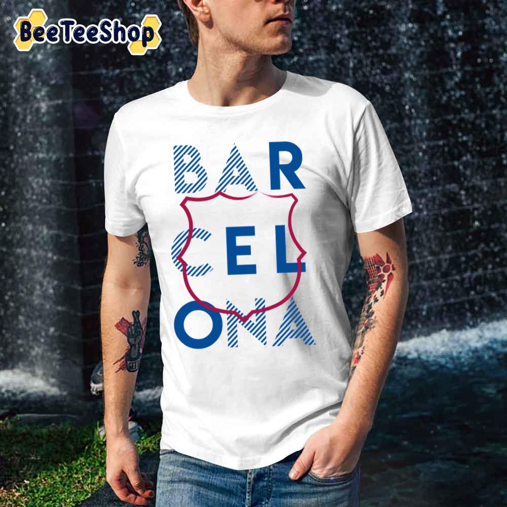 Barcelona Football Unisex T-Shirt Barcelona Football Unisex T-Shirt