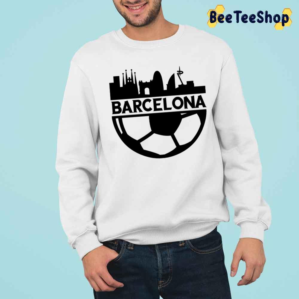 Barcelona Team Football Unisex T-Shirt Barcelona Team Football Unisex T-Shirt
