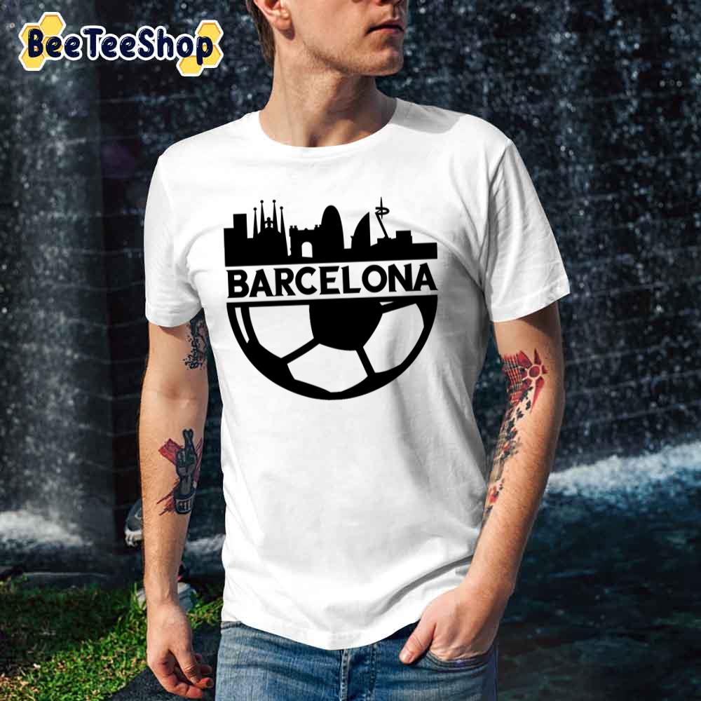 Barcelona Team Football Unisex T-Shirt Barcelona Team Football Unisex T-Shirt