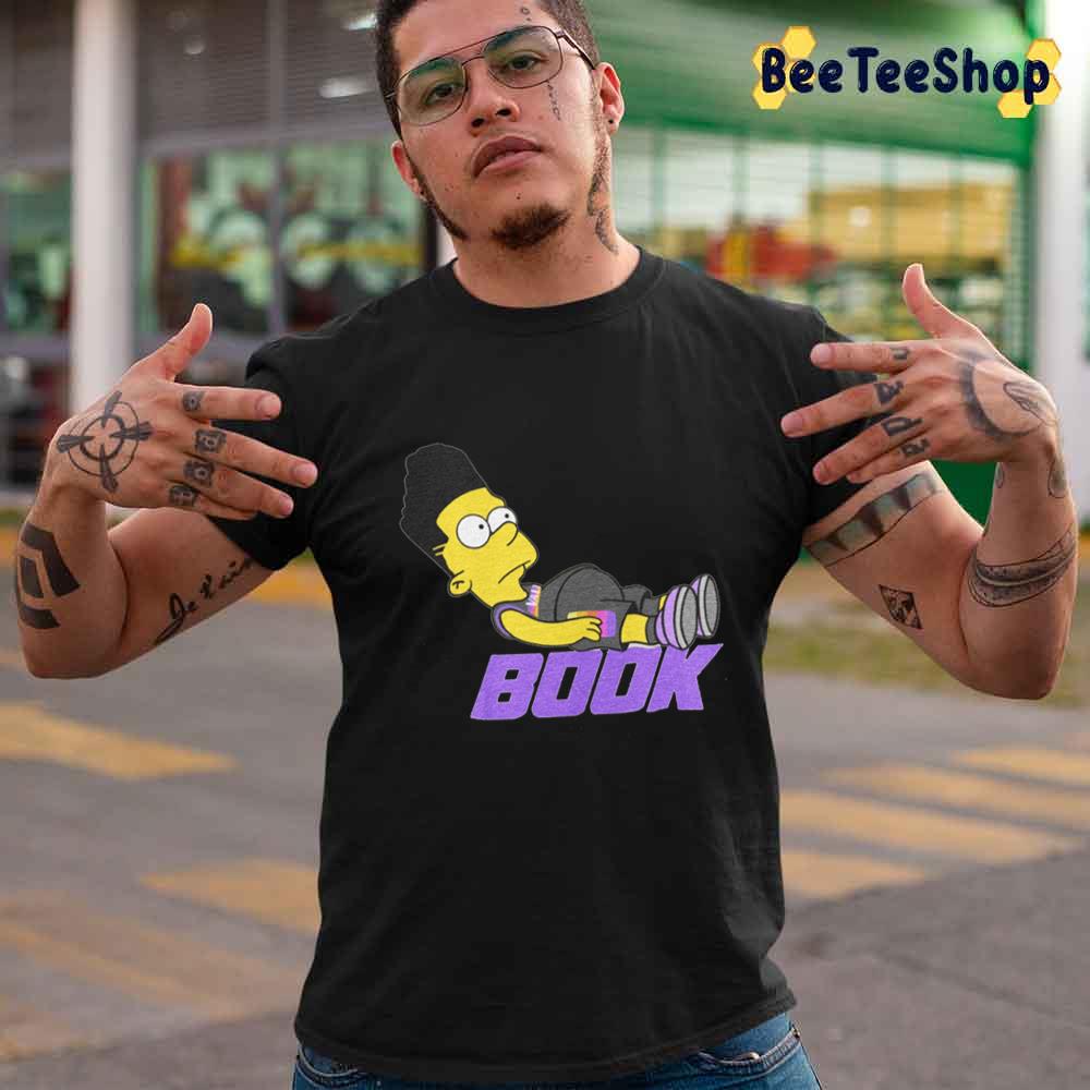 Bart Simpson Mix Booker Phoenix Suns Basketball Unisex T-Shirt Bart Simpson Mix Booker Phoenix Suns Basketball Unisex T-Shirt