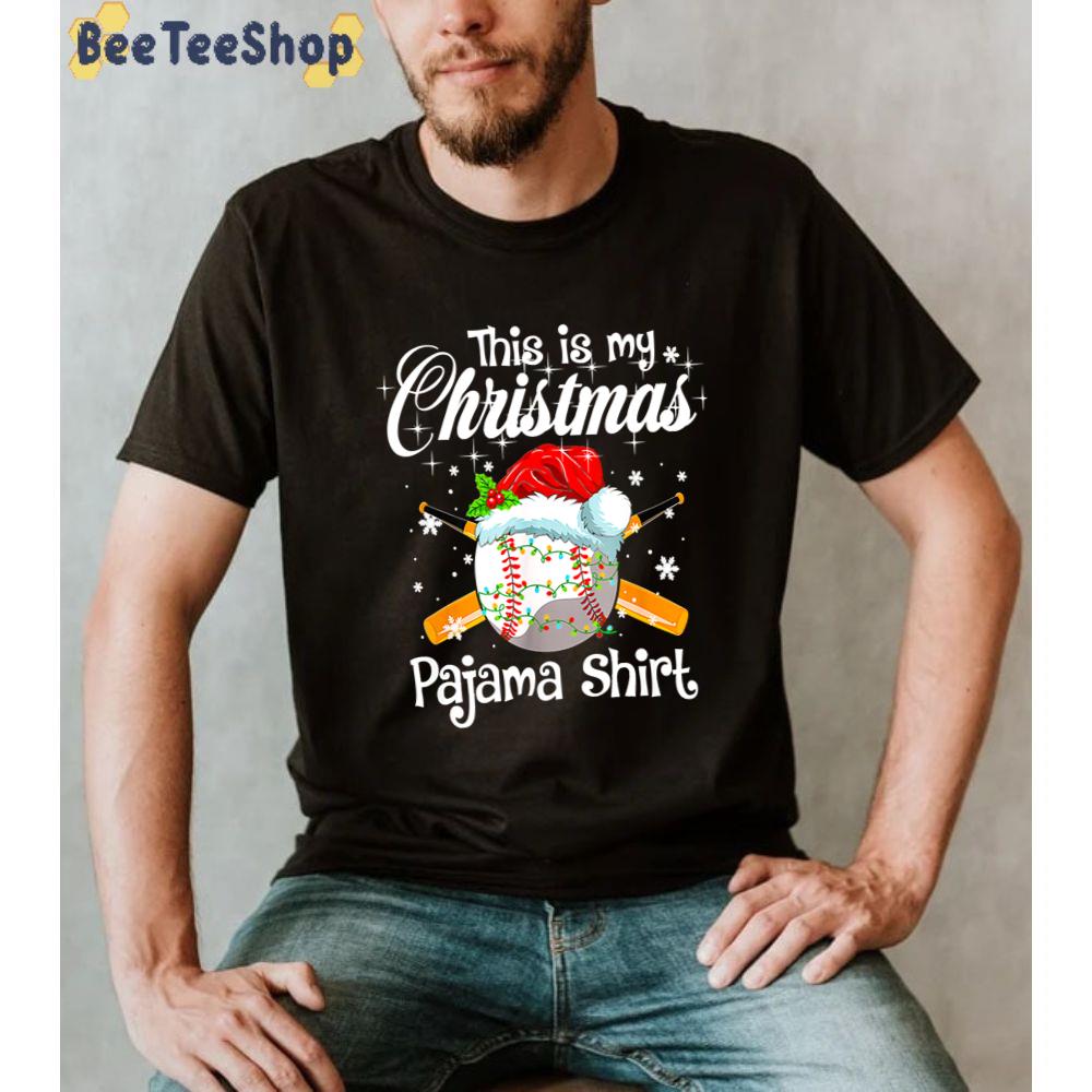 Baseball This Is My Christmas Pajama Unisex Sweatshirt Baseball This Is My Christmas Pajama Unisex Sweatshirt