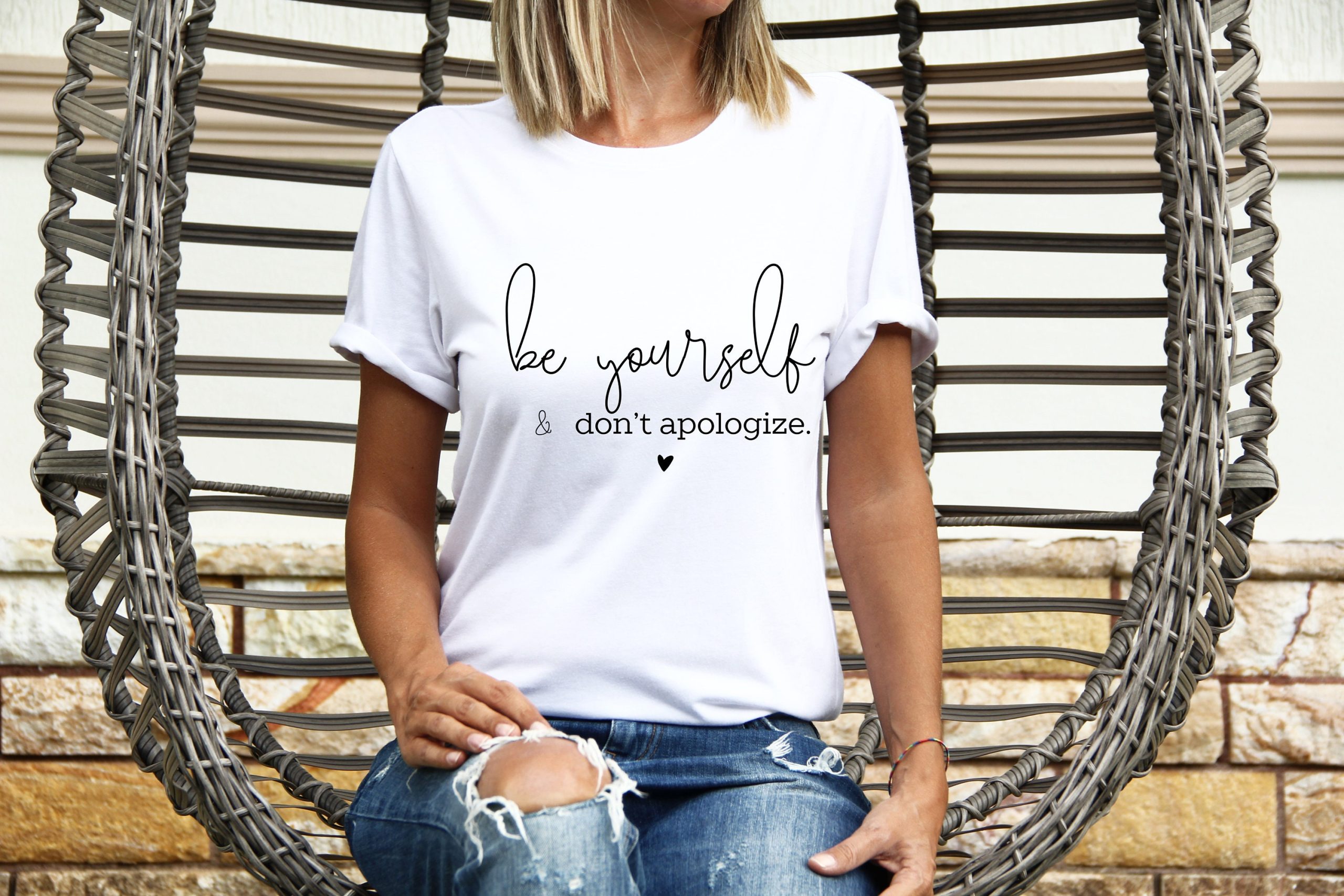 Be Yourself And Don't Apologize Unisex Sweatshirt Be Yourself And Don't Apologize Unisex Sweatshirt