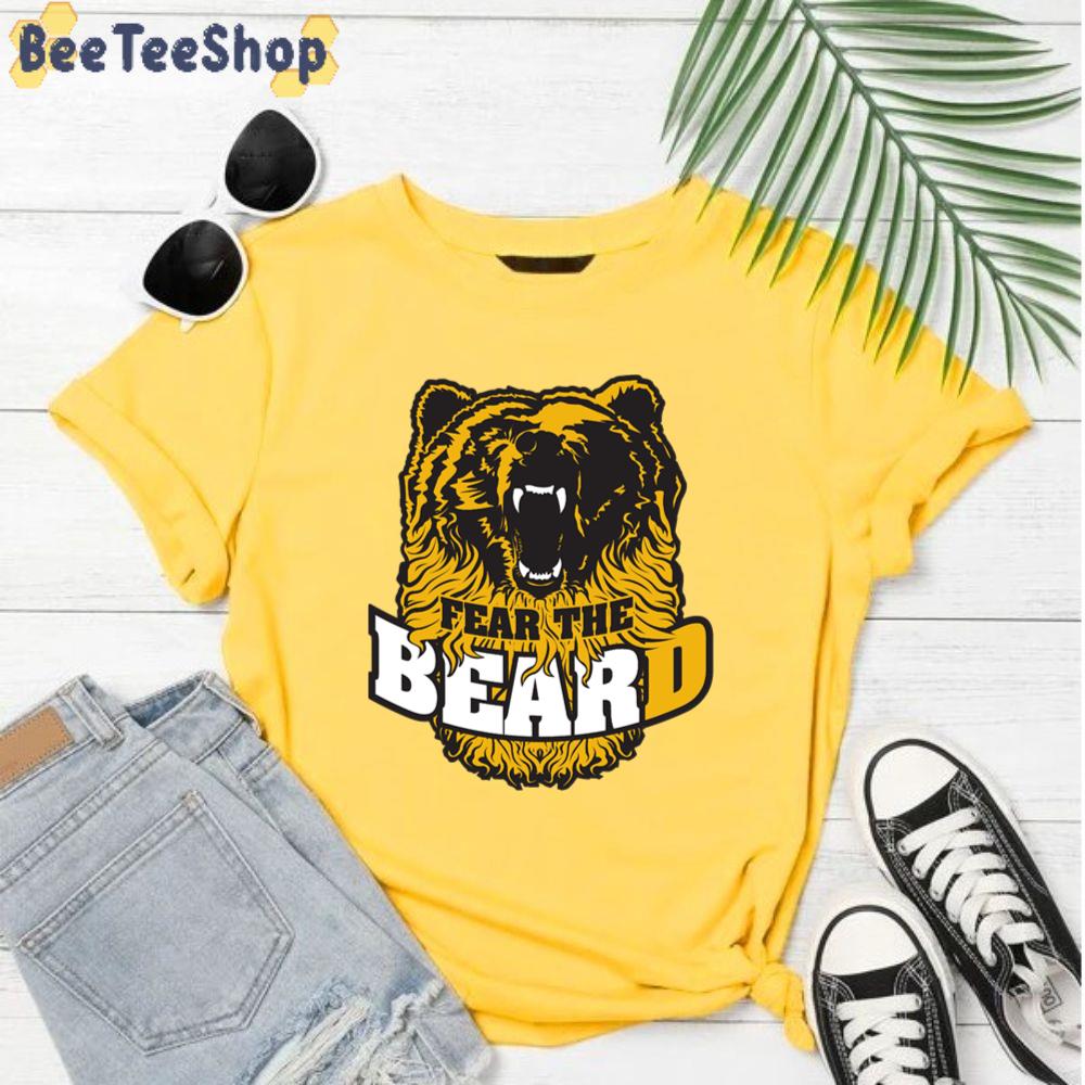 Bear Fear The Beard Boston Bruins Hockey Unisex T-Shirt Bear Fear The Beard Boston Bruins Hockey Unisex T-Shirt