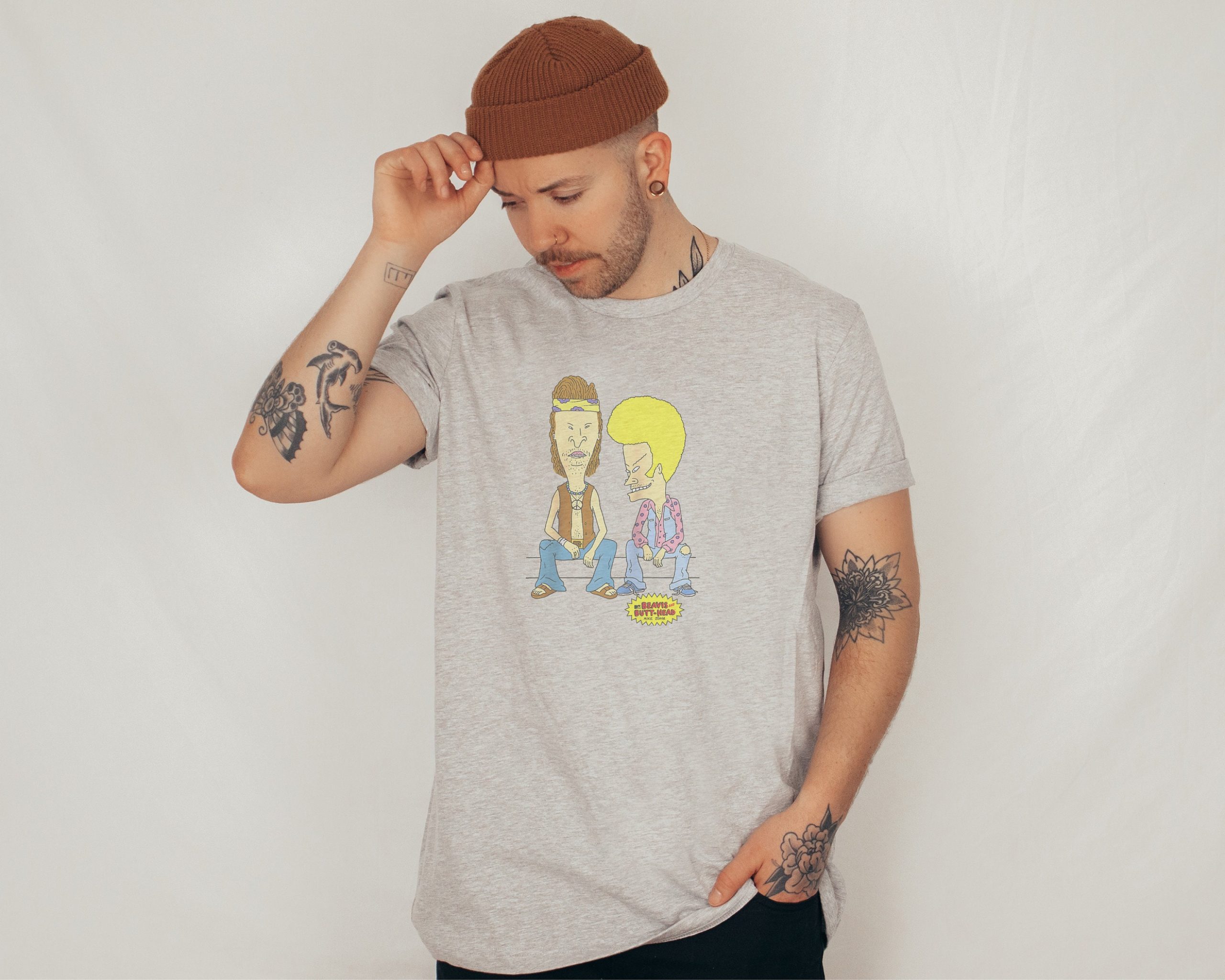 Beavis And Butthead Hippie Style Unisex T-Shirt Beavis And Butthead Hippie Style Unisex T-Shirt