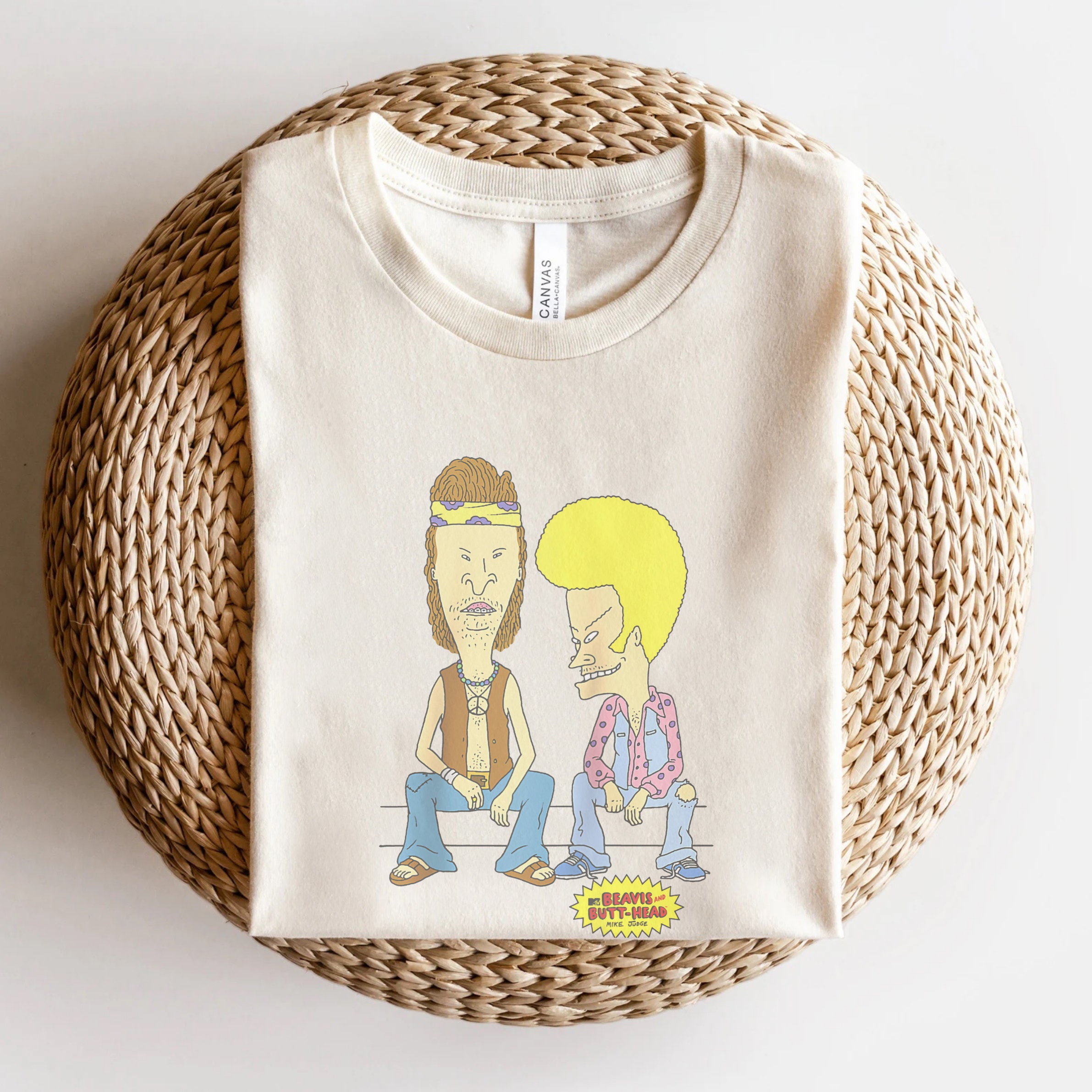 Beavis And Butthead Hippie Style Unisex T-Shirt Beavis And Butthead Hippie Style Unisex T-Shirt