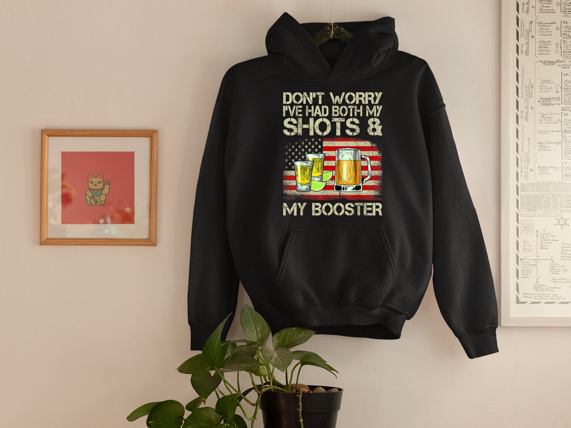 Beer Funny Don't Worry I've Had Both My Shots And Booster Unisex Sweatshirt Beer Funny Don't Worry I've Had Both My Shots And Booster Unisex Sweatshirt