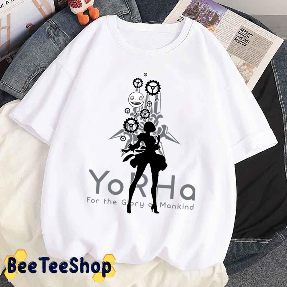 Black And White Style 2b Yorha Nier Automata Unisex T-Shirt Black And White Style 2b Yorha Nier Automata Unisex T-Shirt