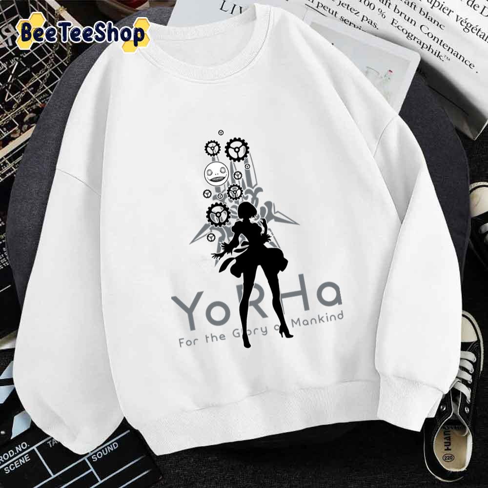 Black And White Style 2b Yorha Nier Automata Unisex T-Shirt Black And White Style 2b Yorha Nier Automata Unisex T-Shirt