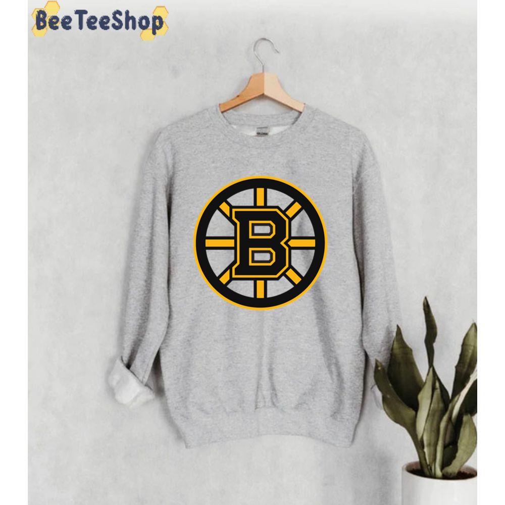 Black And Yellow Logo Boston Bruins Hockey Unisex Sweatshirt Black And Yellow Logo Boston Bruins Hockey Unisex Sweatshirt