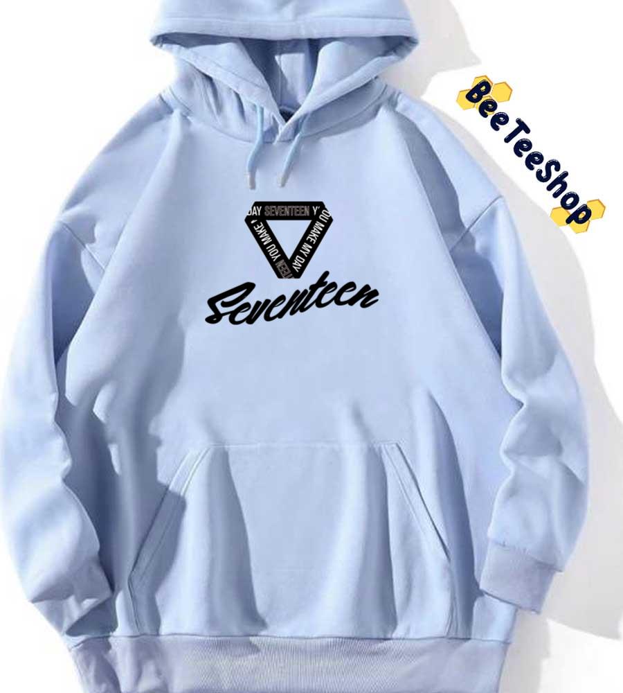 Black Logo Seventeen Kpop Unisex Hoodie Black Logo Seventeen Kpop Unisex Hoodie