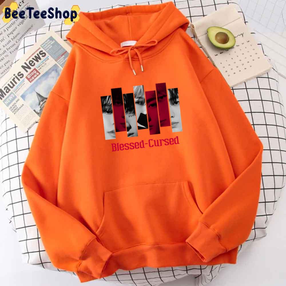 Blessed Cursed Enhypen Kpop Unisex Hoodie Blessed Cursed Enhypen Kpop Unisex Hoodie