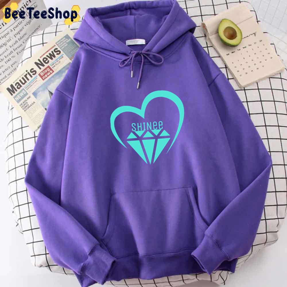Blue Diamond Shinee Unisex Hoodie Blue Diamond Shinee Unisex Hoodie