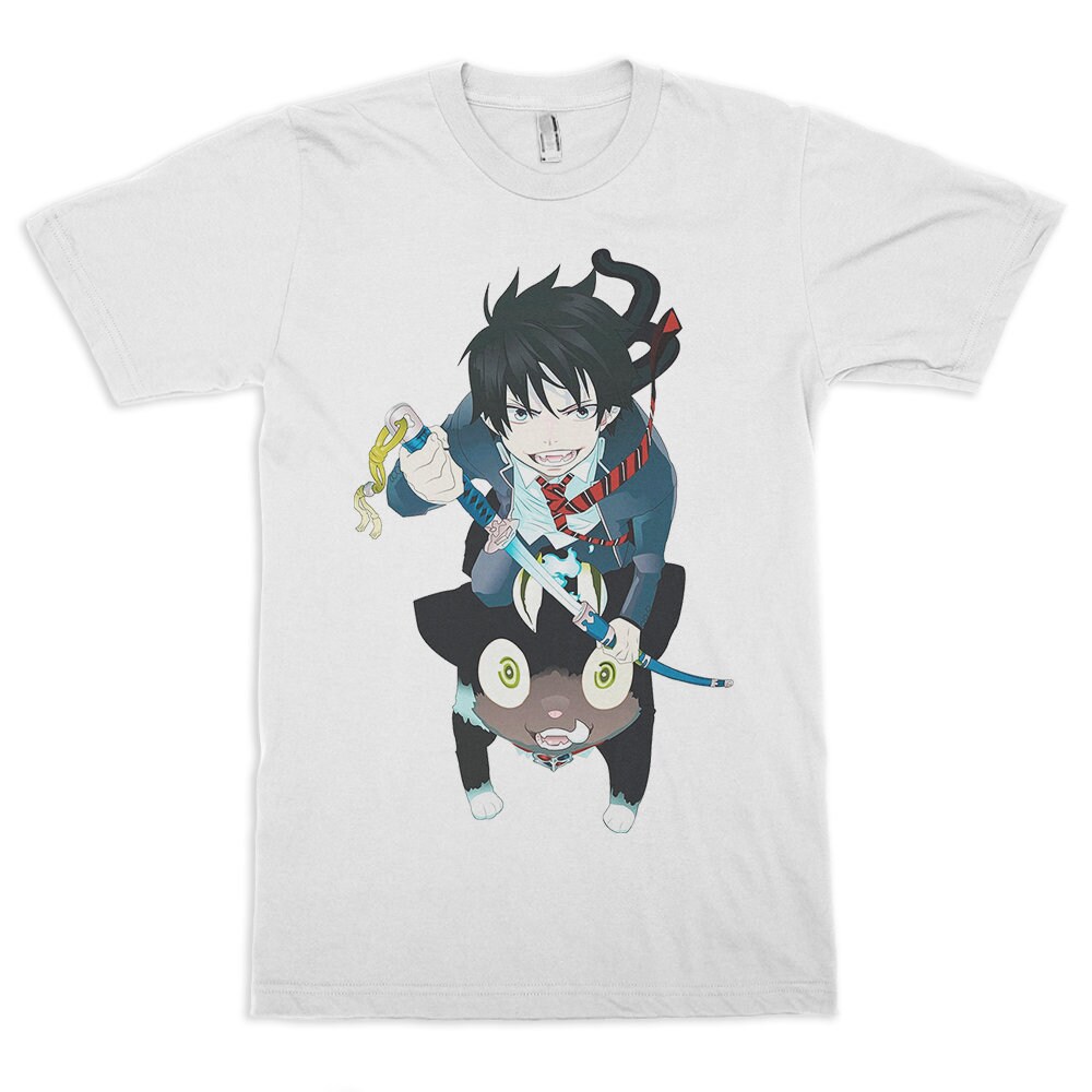 Blue Exorcist Rin And Kuro T-Shirt Blue Exorcist Rin And Kuro T-Shirt