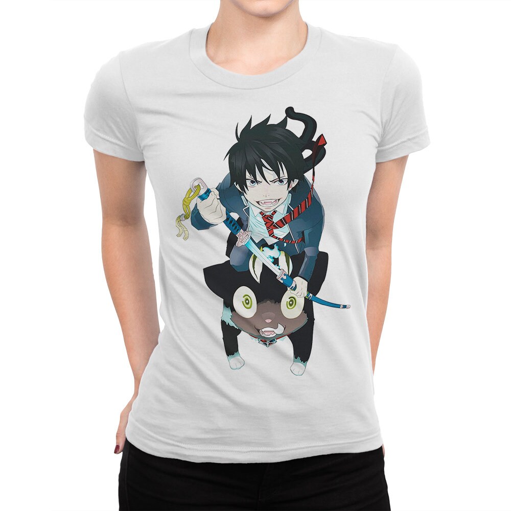Blue Exorcist Rin And Kuro T-Shirt Blue Exorcist Rin And Kuro T-Shirt