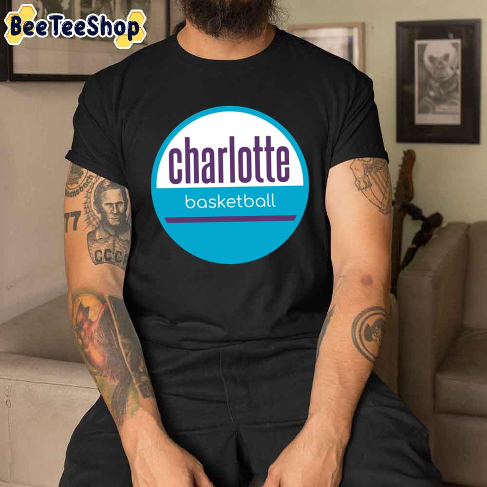 Blue Logo Charlotte Hornets Basketball Unisex T-Shirt Blue Logo Charlotte Hornets Basketball Unisex T-Shirt