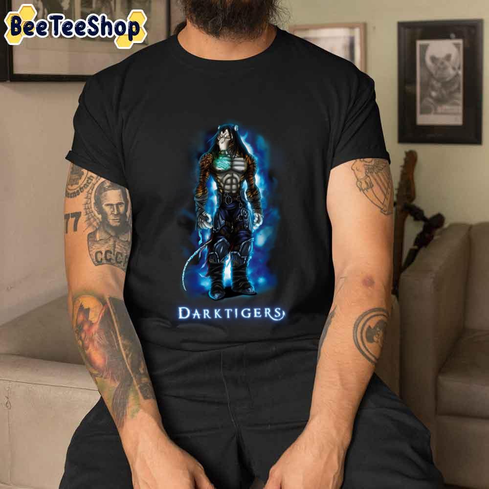 Blue Style Death Fanart Darktigers Game Unisex T-Shirt Blue Style Death Fanart Darktigers Game Unisex T-Shirt