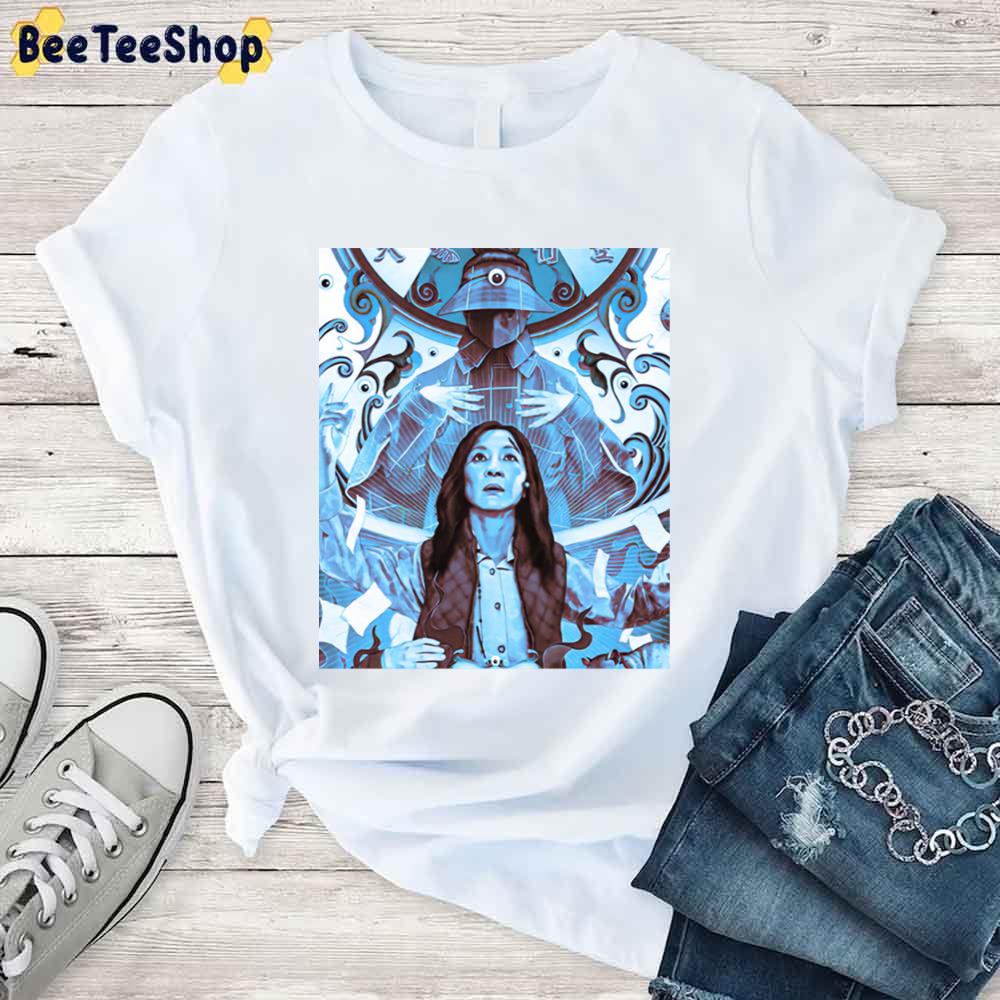 Blue Style Everything Everywhere All At Once Unisex T-Shirt Blue Style Everything Everywhere All At Once Unisex T-Shirt