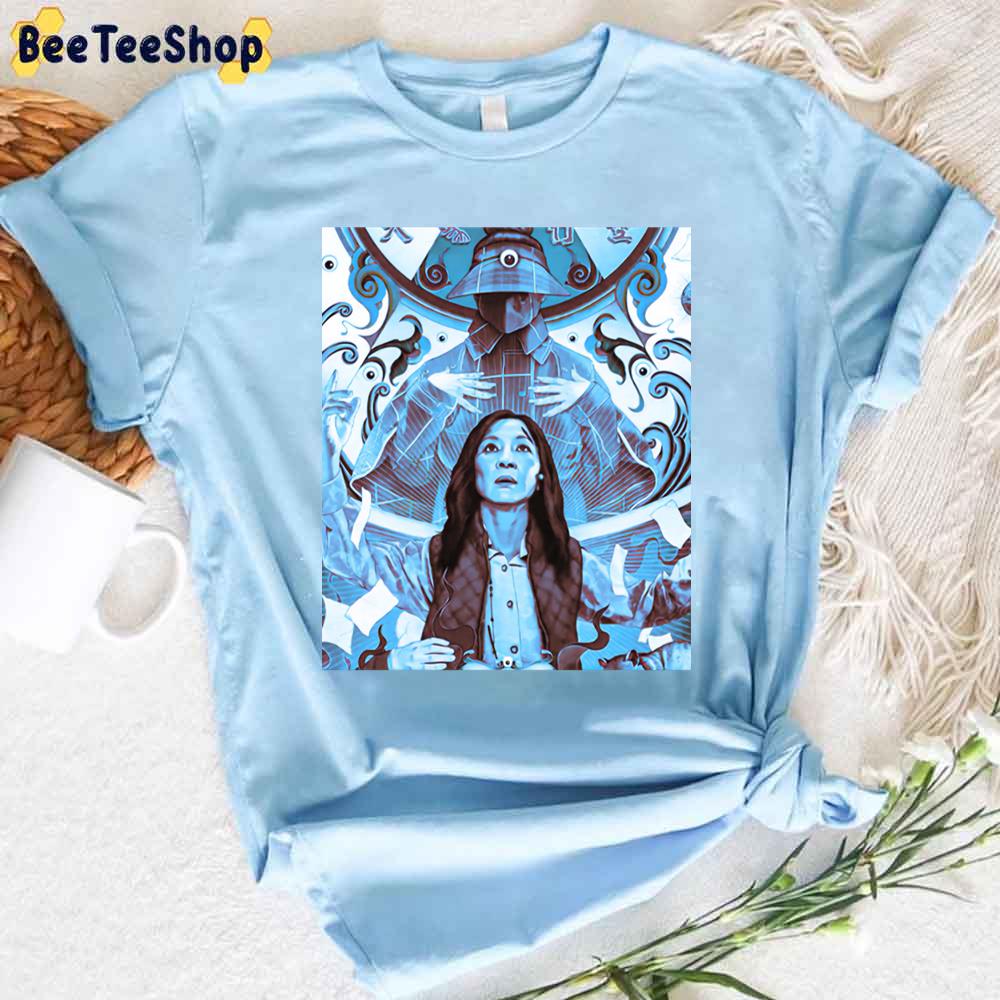 Blue Style Everything Everywhere All At Once Unisex T-Shirt Blue Style Everything Everywhere All At Once Unisex T-Shirt