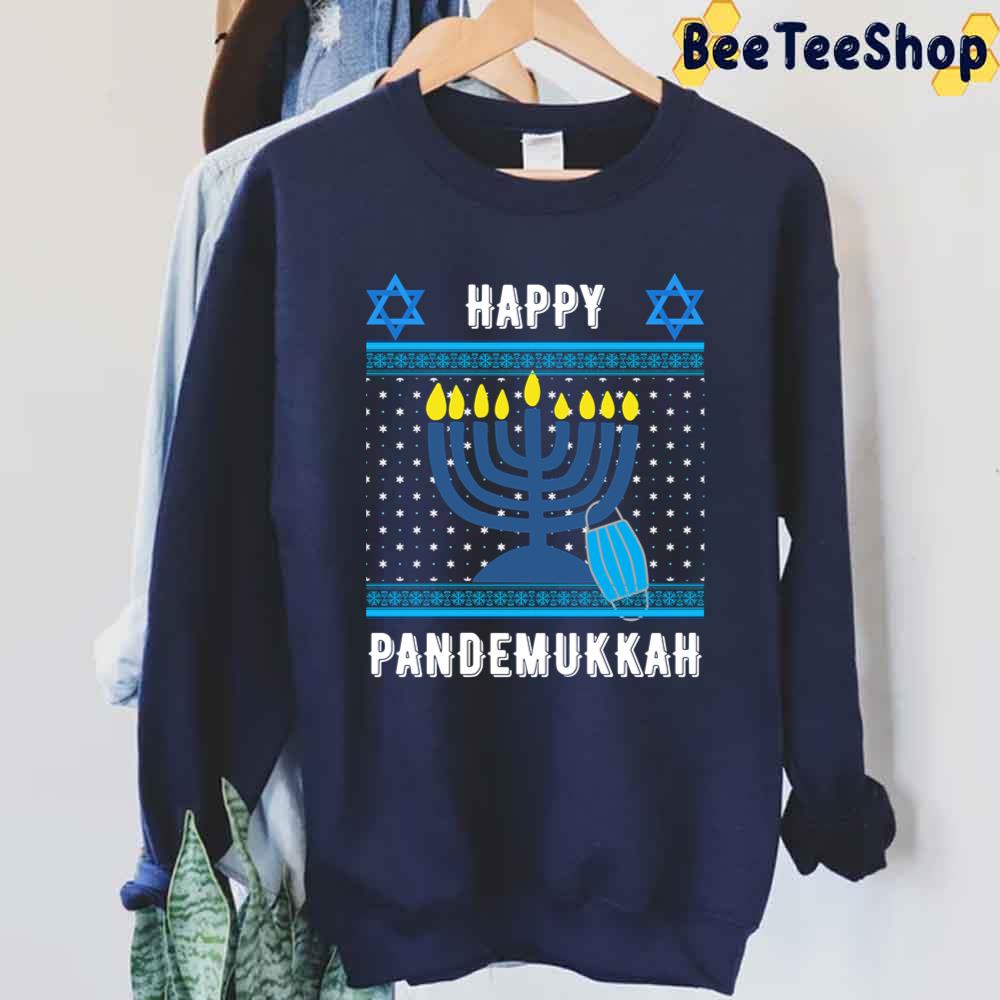 Blue Style Hanukkah In Quarantine Unisex Sweatshirt Blue Style Hanukkah In Quarantine Unisex Sweatshirt