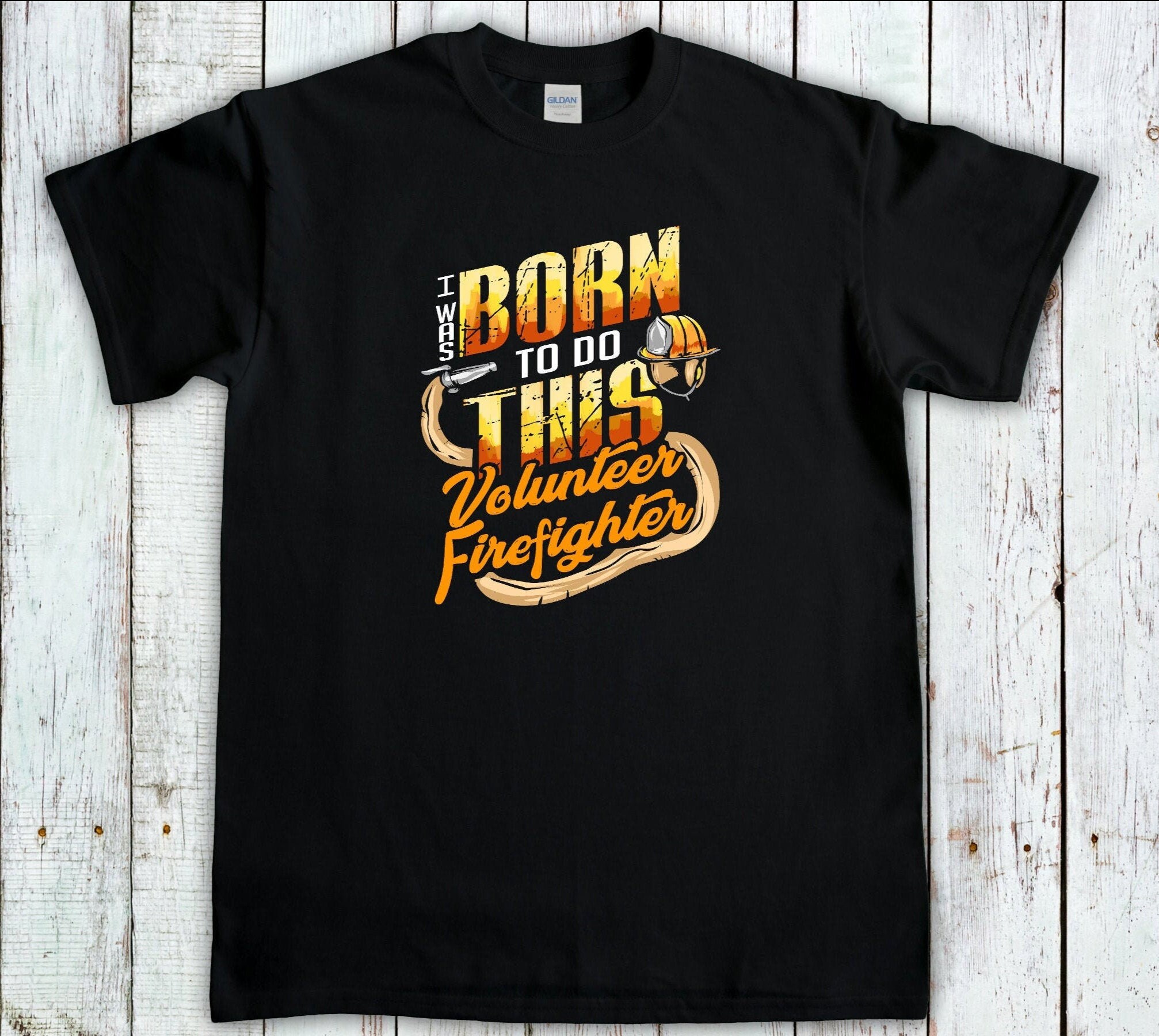 Born To Do Volunteer Firefighter Unisex T-Shirt Born To Do Volunteer Firefighter Unisex T-Shirt