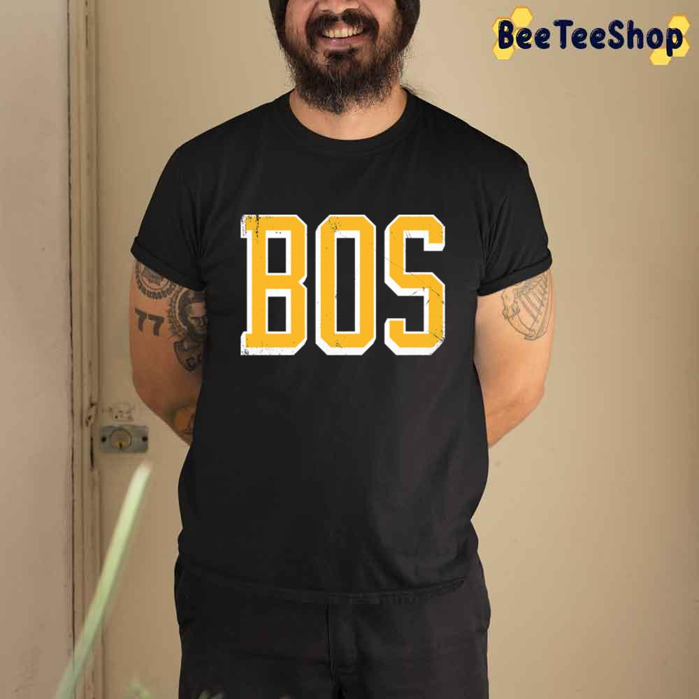 Bos Block Abv 7 Boston Bruins Hockey Unisex T-Shirt Bos Block Abv 7 Boston Bruins Hockey Unisex T-Shirt