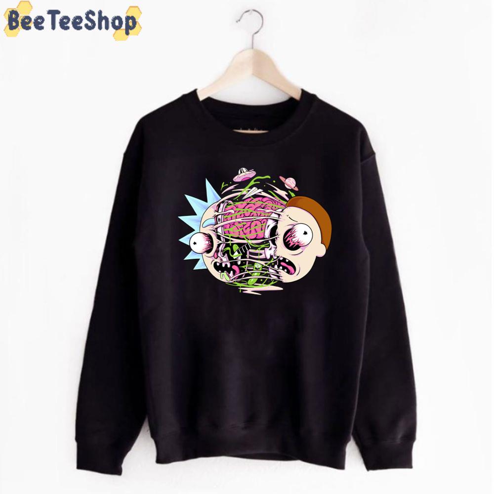 Broken Head Rick And Morty unisex T-Shirt Broken Head Rick And Morty unisex T-Shirt