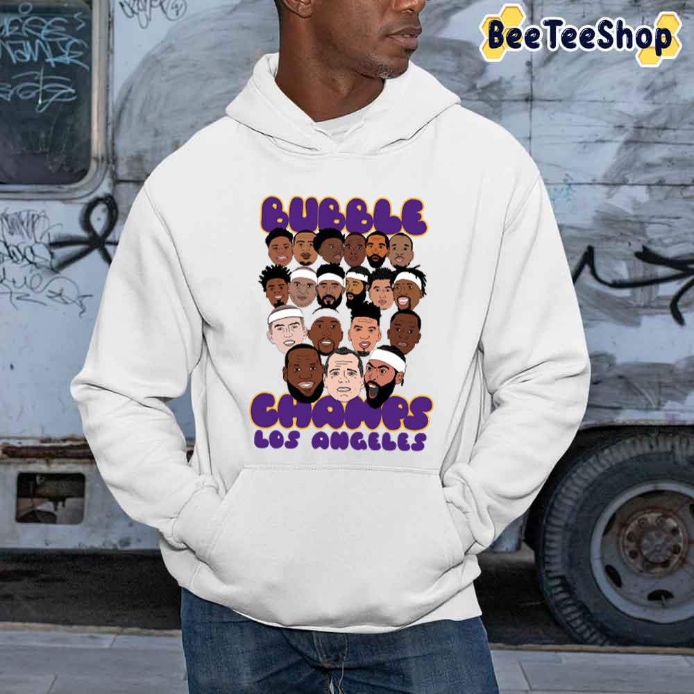 Bubble Champs Los Angeles Lakers Basketball Unisex Sweatshirt Bubble Champs Los Angeles Lakers Basketball Unisex Sweatshirt