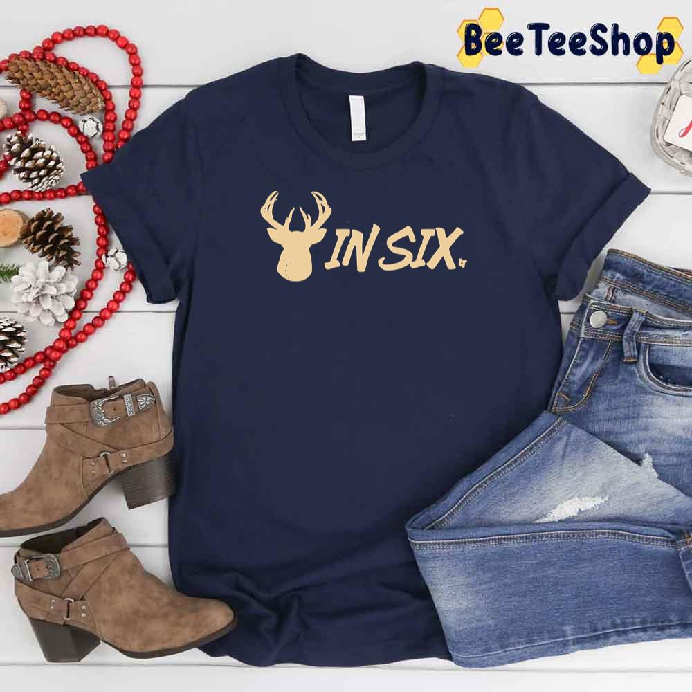 Buck In Six Milwaukee Bucks Basketball Unisex T-Shirt Buck In Six Milwaukee Bucks Basketball Unisex T-Shirt
